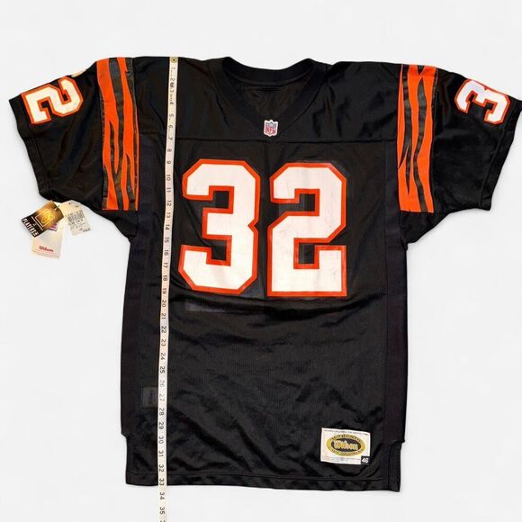 NWT Rare Vintage 90s Authentic Wilson NFL Cincinnati Bengals Carter Jersey - Picture 2 of 8